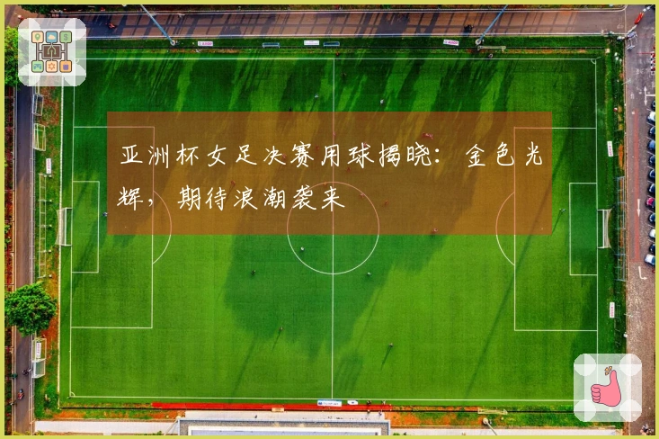 亚洲杯女足决赛用球揭晓：金色光辉，期待浪潮袭来